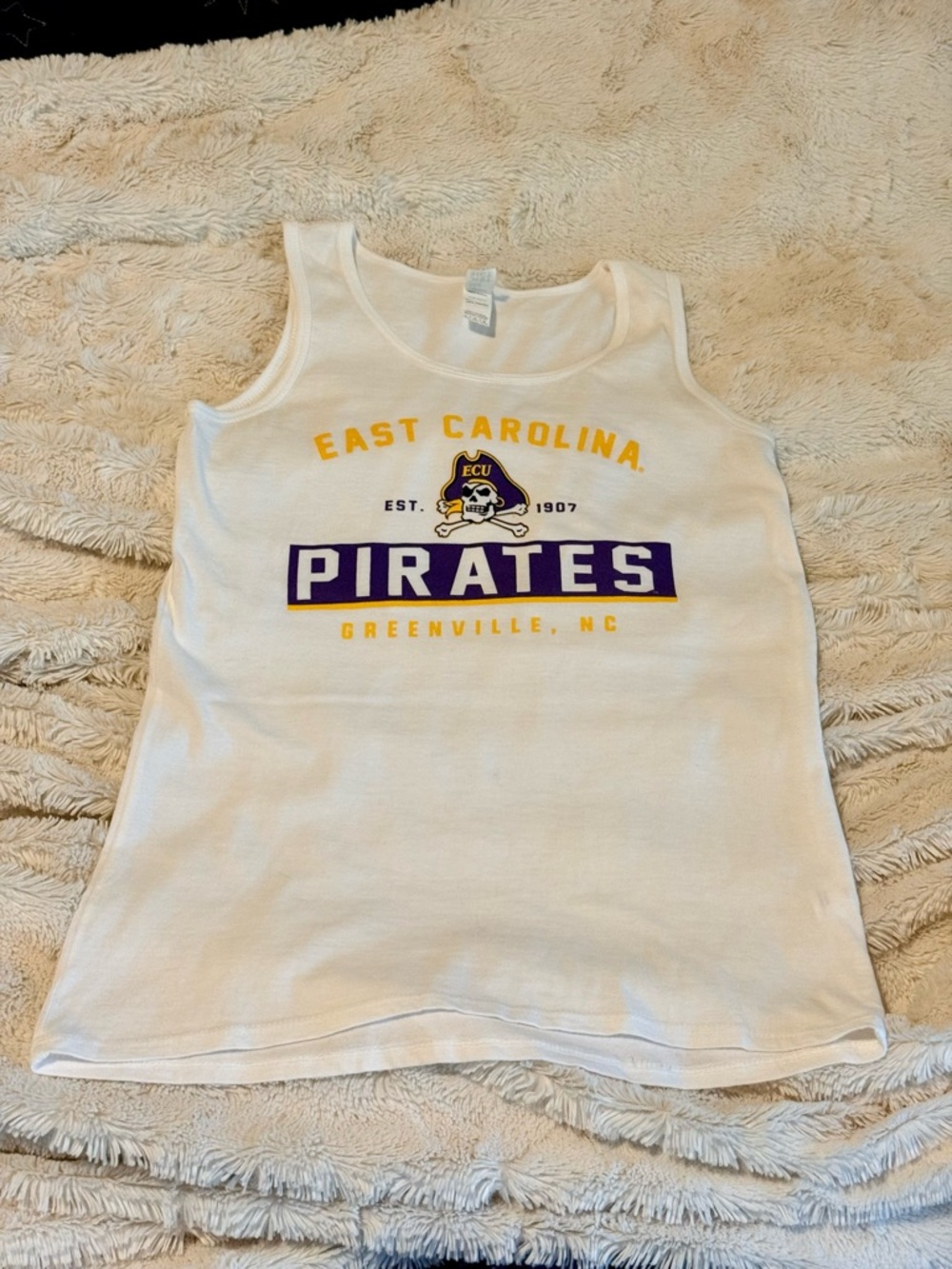 East Carolina University Youth tank NWOT